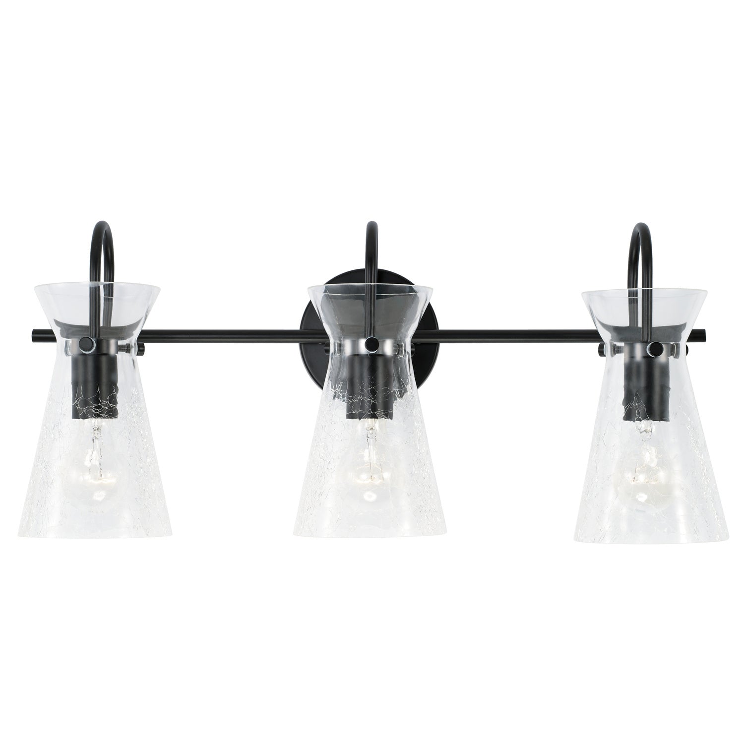 Capital Mila 142431MB Bath Vanity Light 24 in. wide - Matte Black