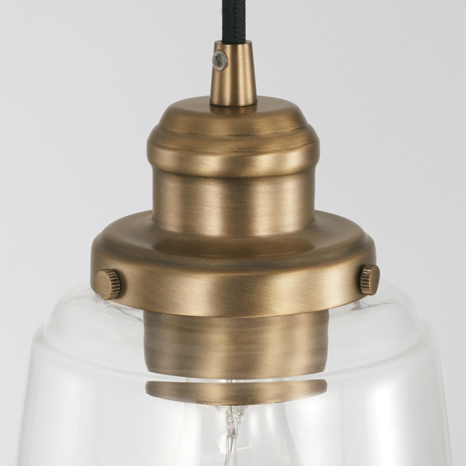 Capital Fallon 3718AD-135 Pendant Light - Aged Brass