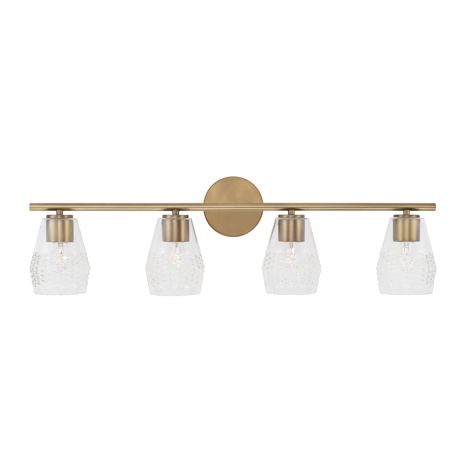 Capital Dena 145041AD-524 Bath Vanity Light 33 in. wide - Aged Brass