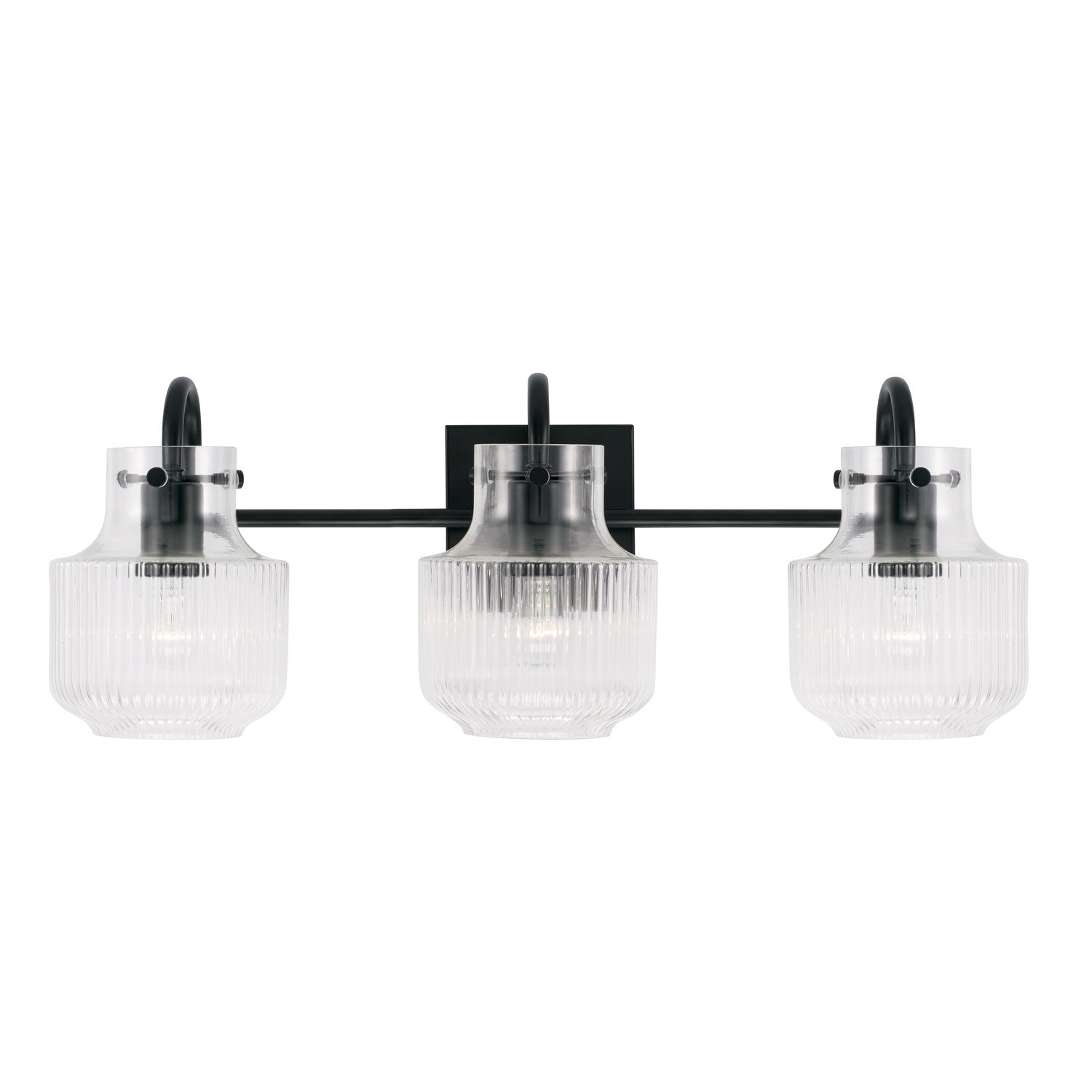 Capital Nyla 145131MB Bath Vanity Light 25 in. wide - Matte Black