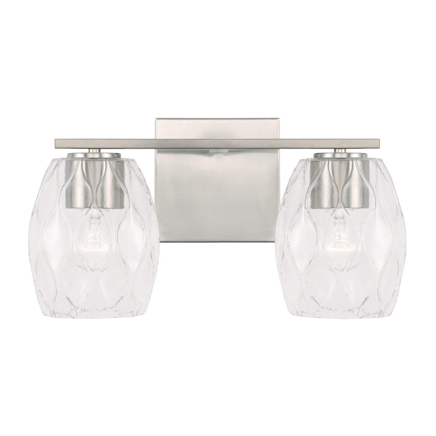 Capital Lucas 145321BN-525 Bath Vanity Light 14 in. wide - Brushed Nickel