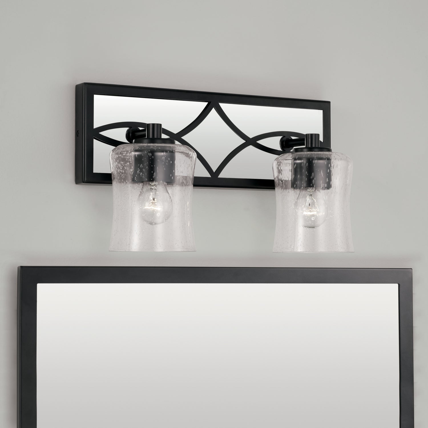 Capital Avery 145721MB-505 Bath Vanity Light 16 in. wide - Matte Black