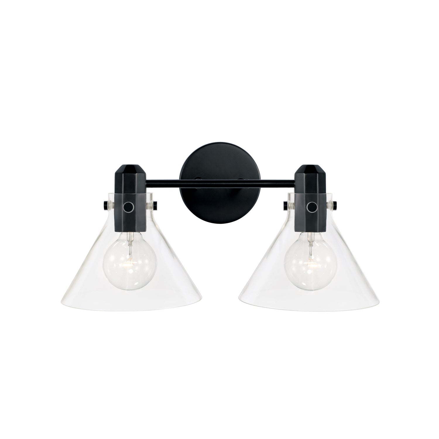 Capital Greer 145821MB-528 Bath Vanity Light 19 in. wide - Matte Black