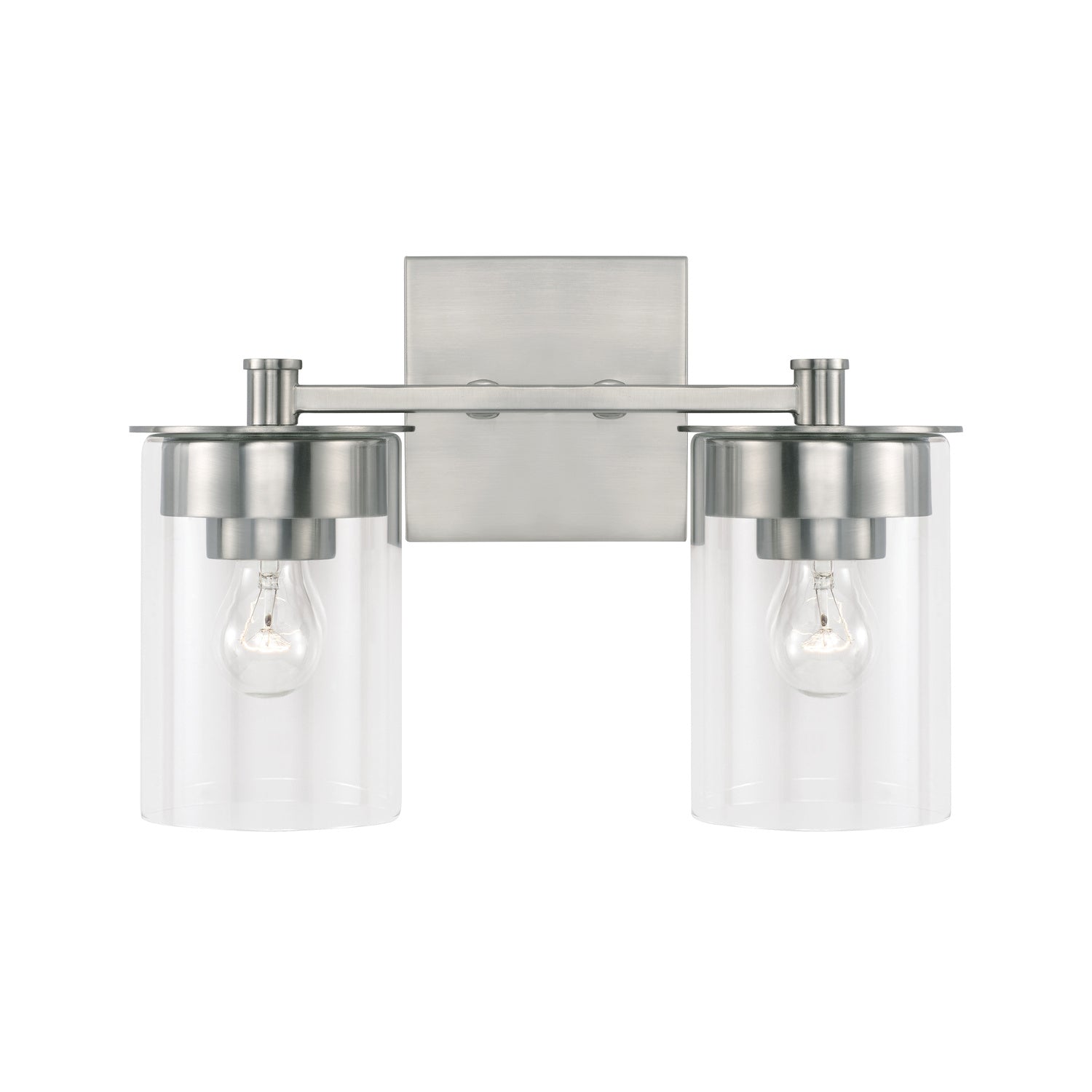 Capital Mason 146821BN-532 Bath Vanity Light 14 in. wide - Brushed Nickel