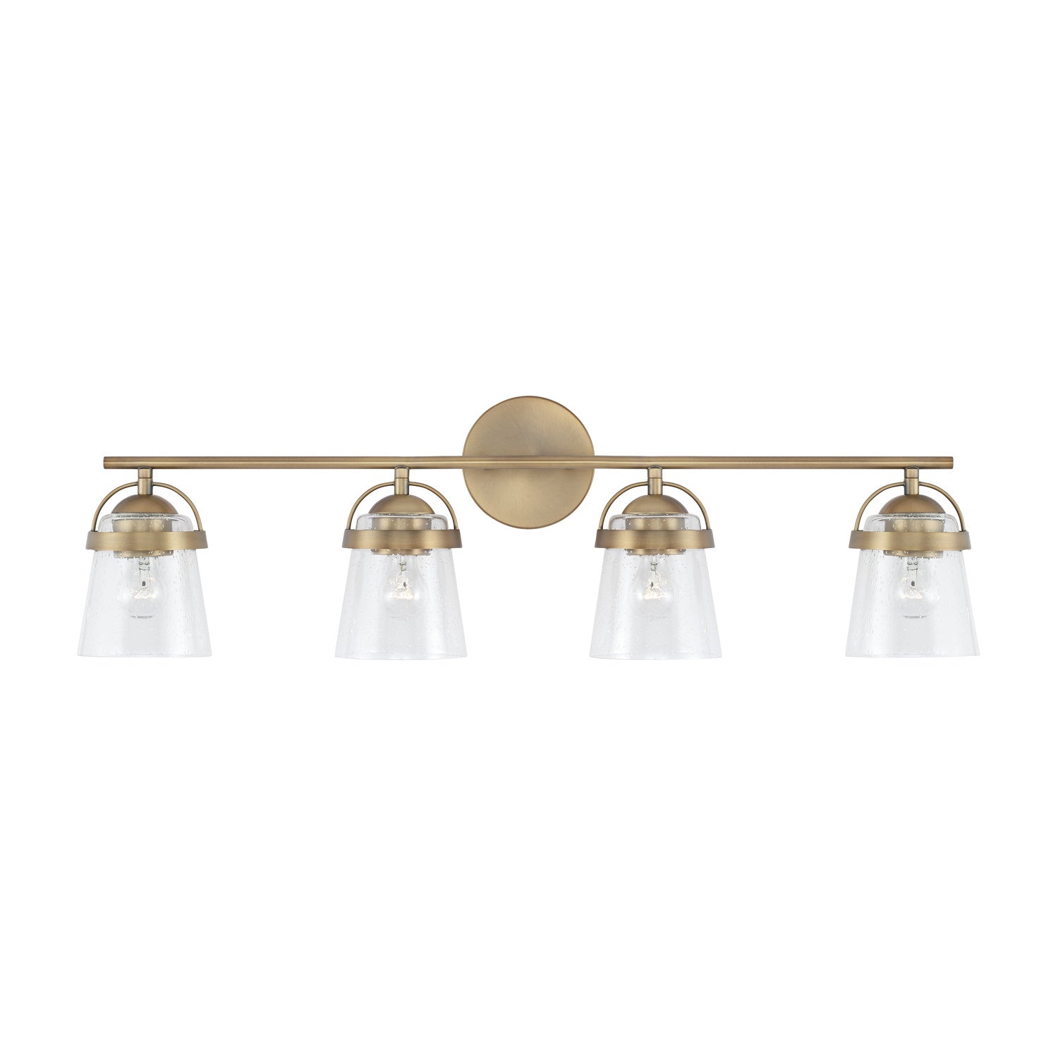 Capital Madison 147041AD-534 Bath Vanity Light 33 in. wide - Aged Brass