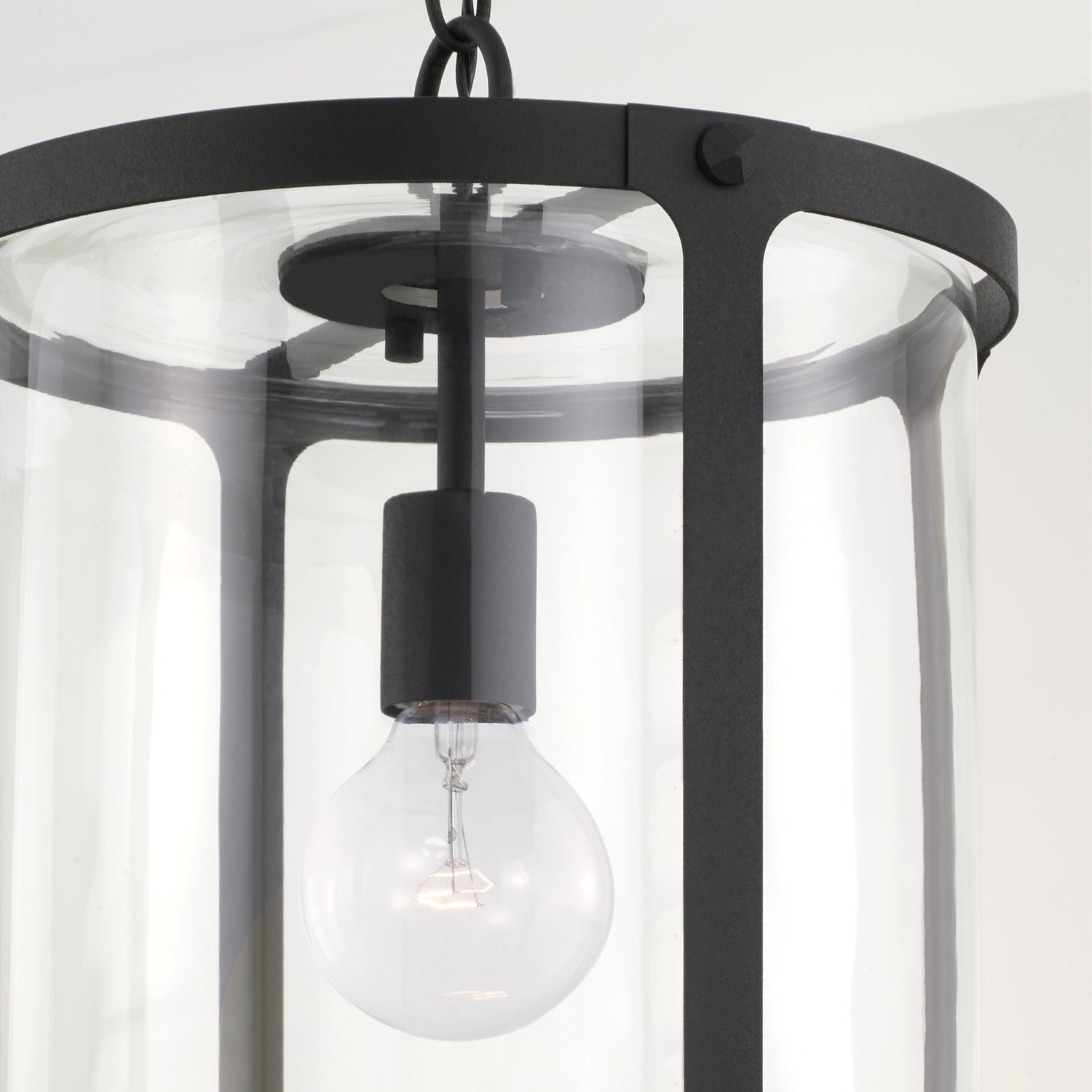 Capital Brennen 344911BI Pendant Light - Black Iron