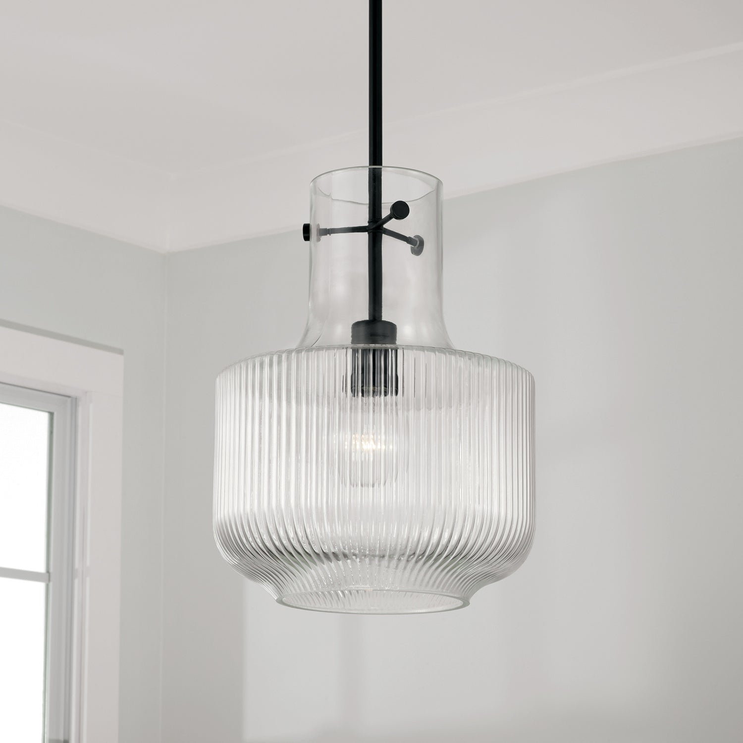 Capital Nyla 345111MB Pendant Light - Matte Black