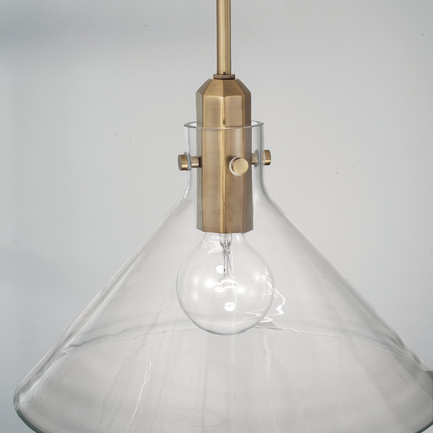 Capital Greer 345811AD Pendant Light - Aged Brass