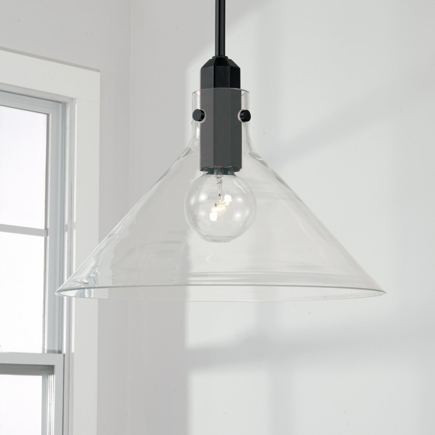 Capital Greer 345811MB Pendant Light - Matte Black