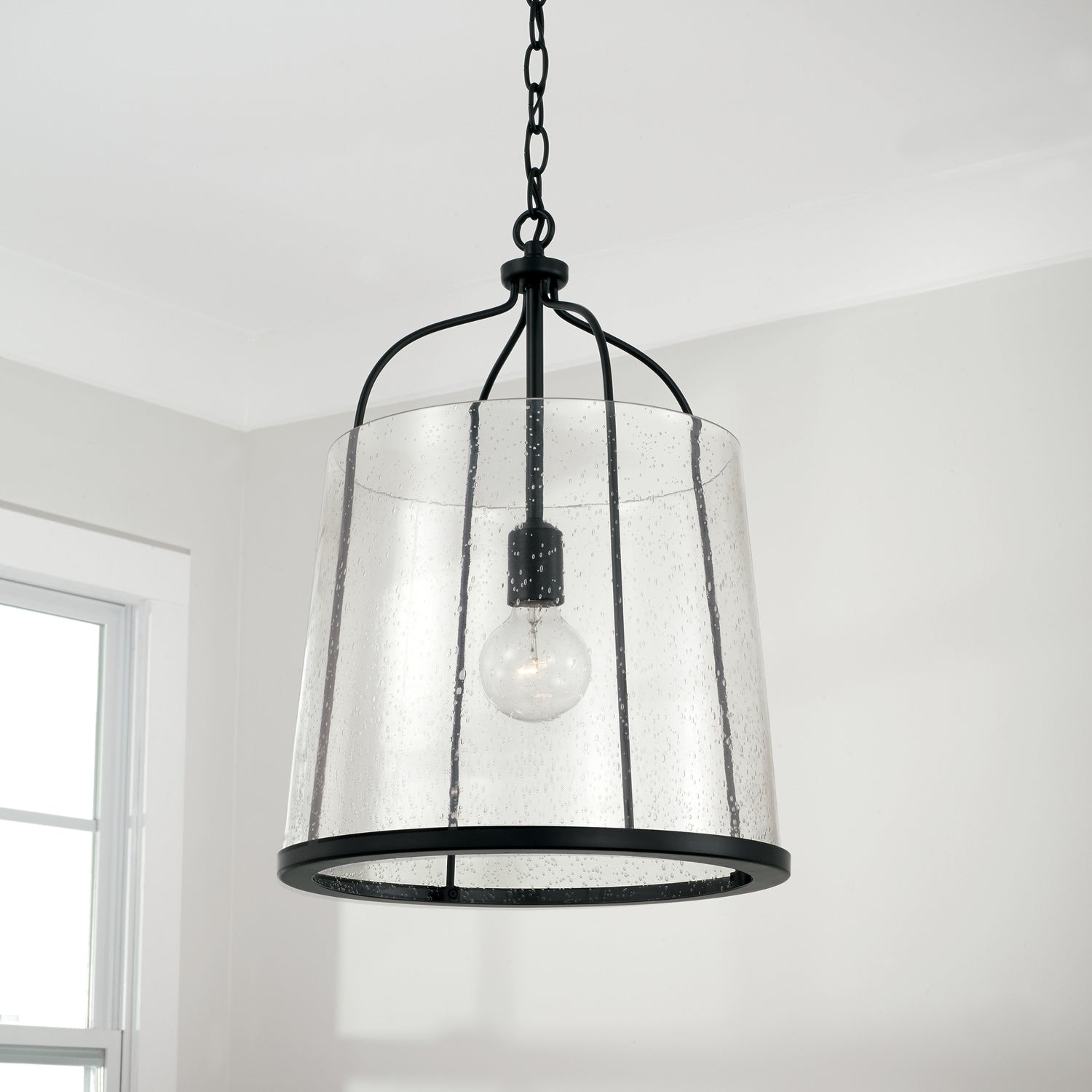 Capital Madison 347011MB Pendant Light - Matte Black