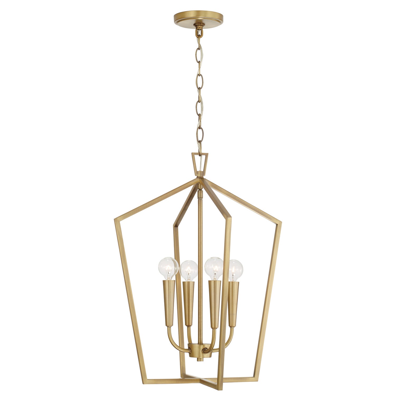 Capital Holden 545941AD Pendant Light - Aged Brass