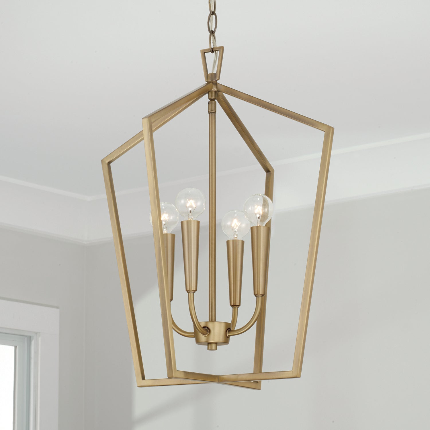 Capital Holden 545941AD Pendant Light - Aged Brass