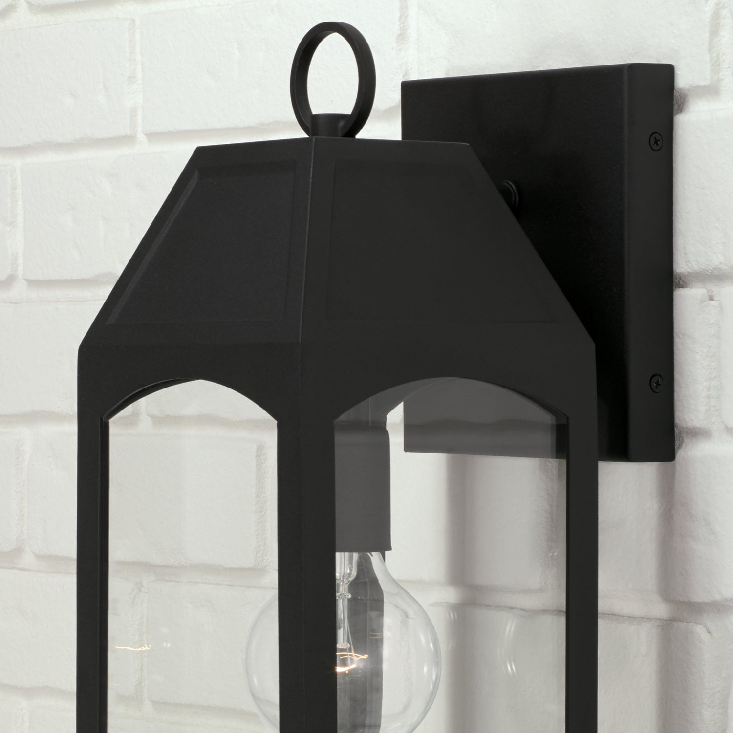 Capital Lighting 946311BK  Burton Outdoor Black