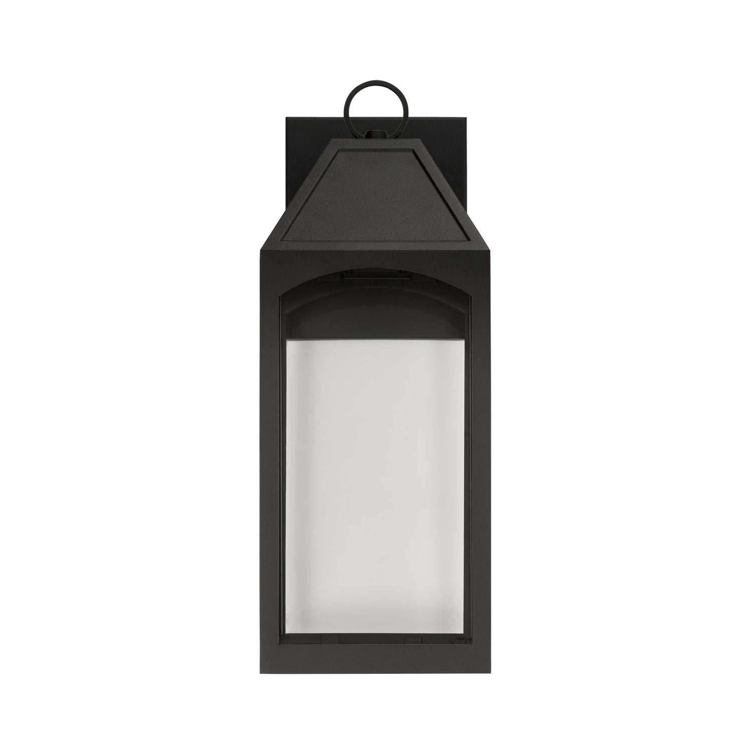 Capital Lighting 946321BK-GL  Burton Outdoor Black