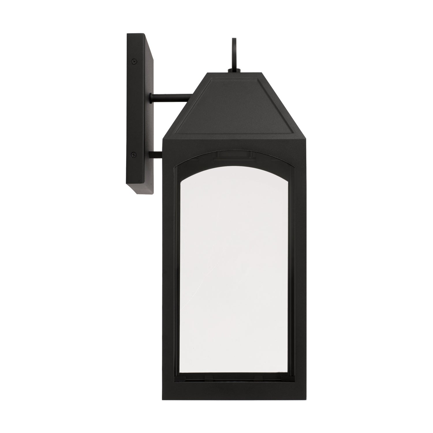 Capital Lighting 946321BK-GL  Burton Outdoor Black