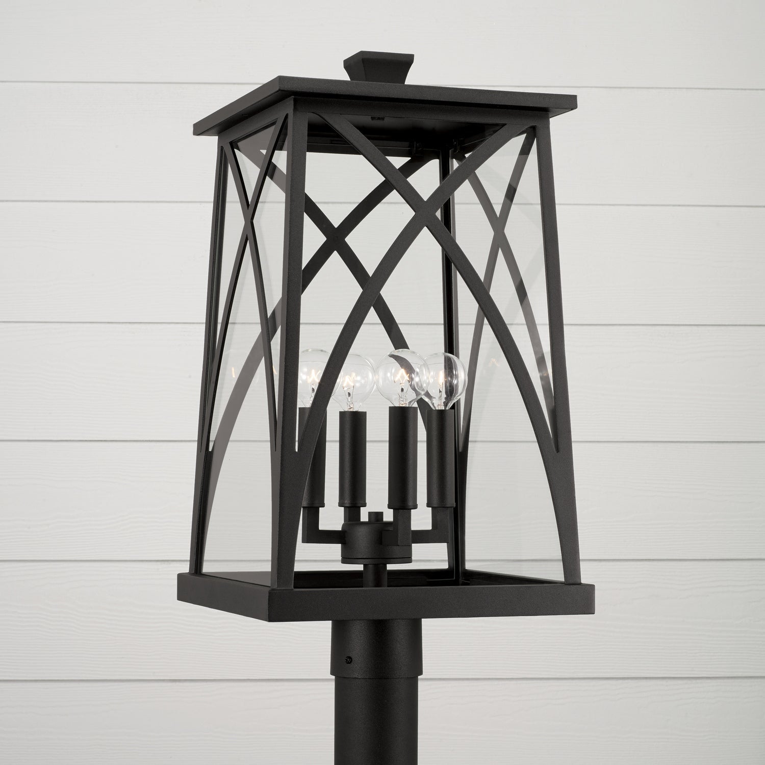 Capital Lighting 946543BK  Marshall Outdoor Black