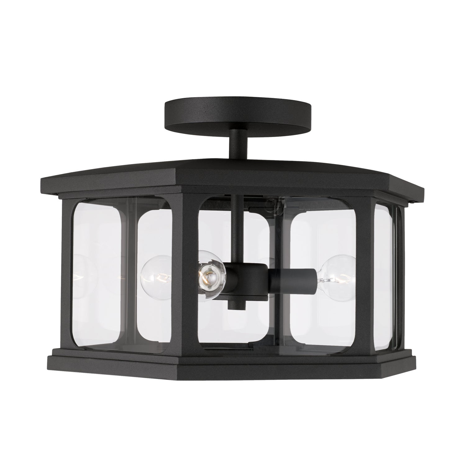 Capital Lighting 946632BK  Walton Outdoor Black