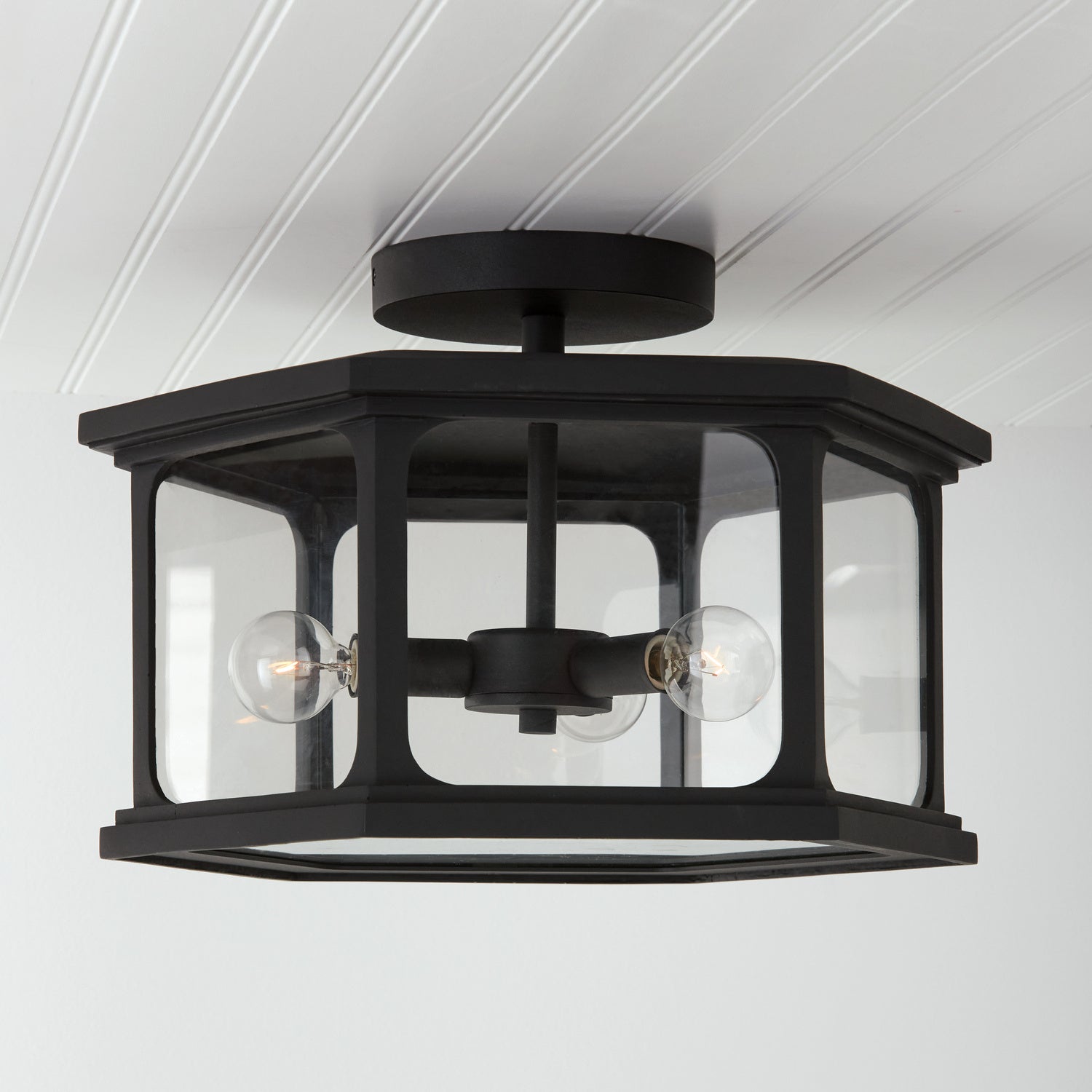 Capital Lighting 946632BK  Walton Outdoor Black