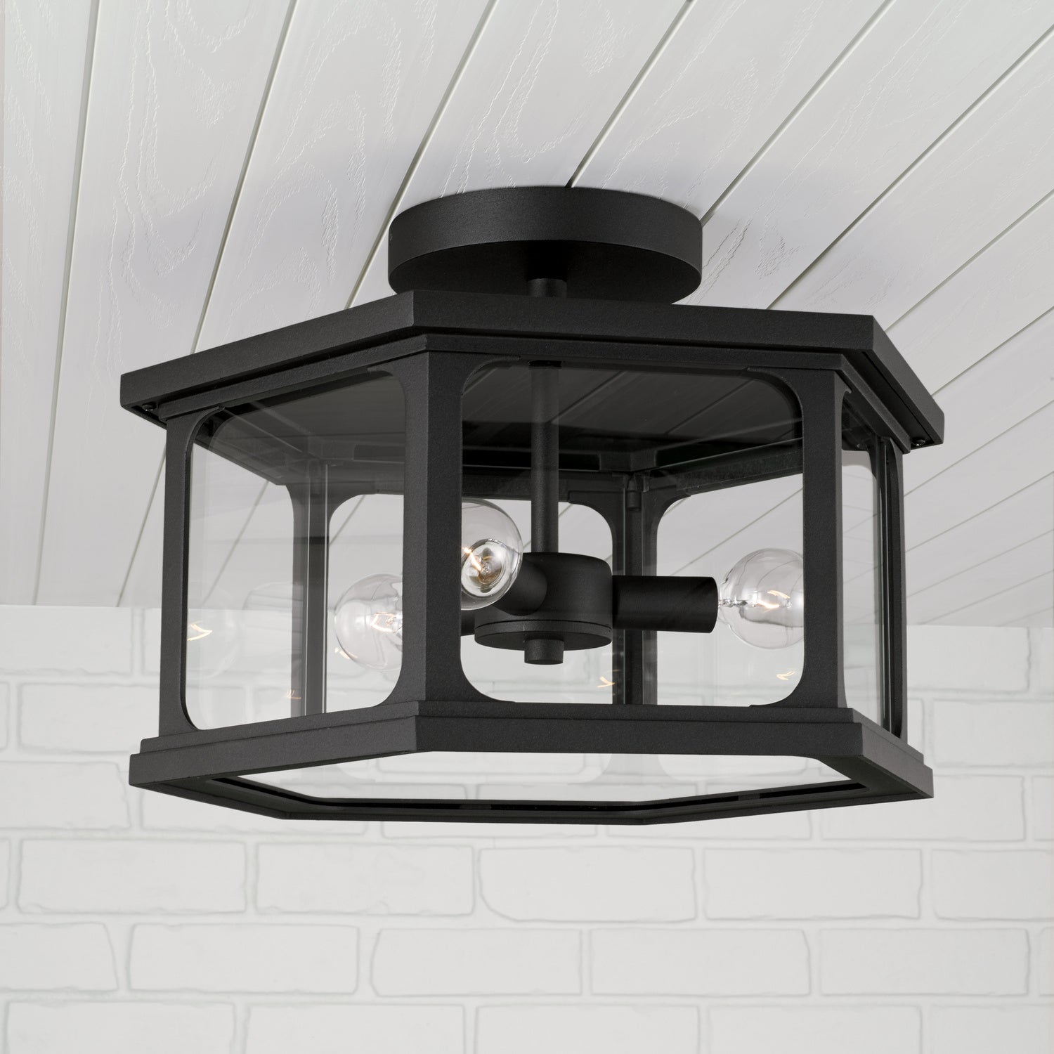 Capital Lighting 946632BK  Walton Outdoor Black