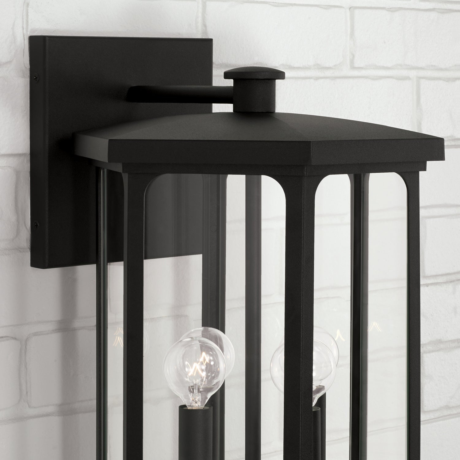 Capital Lighting 946641BK  Walton Outdoor Black