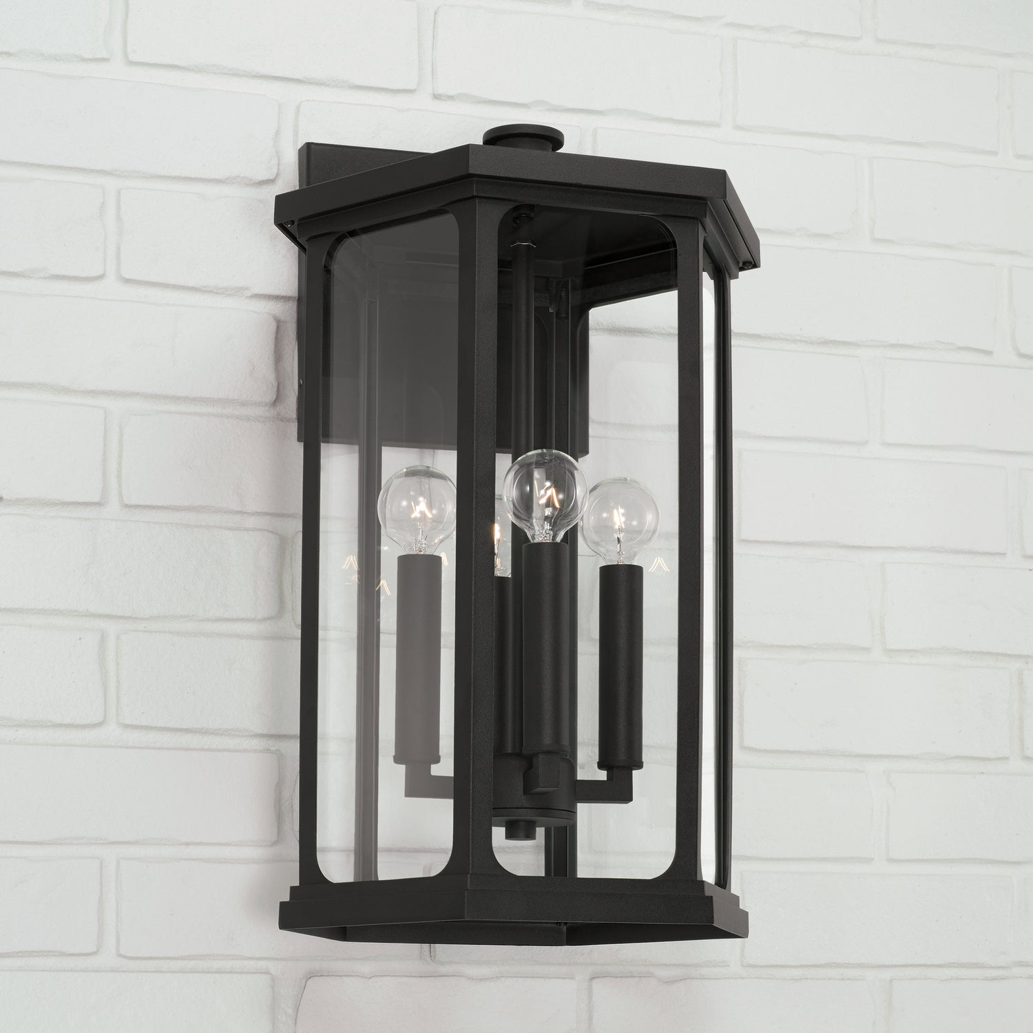 Capital Lighting 946641BK  Walton Outdoor Black