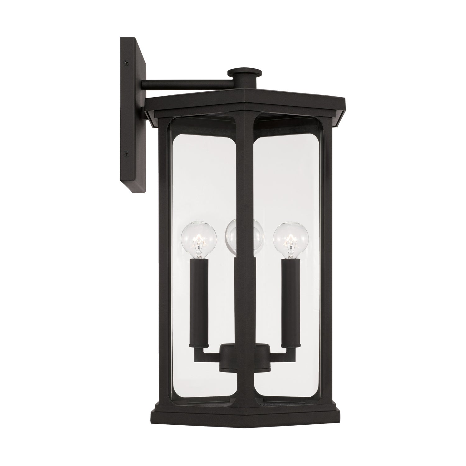 Capital Lighting 946641BK  Walton Outdoor Black