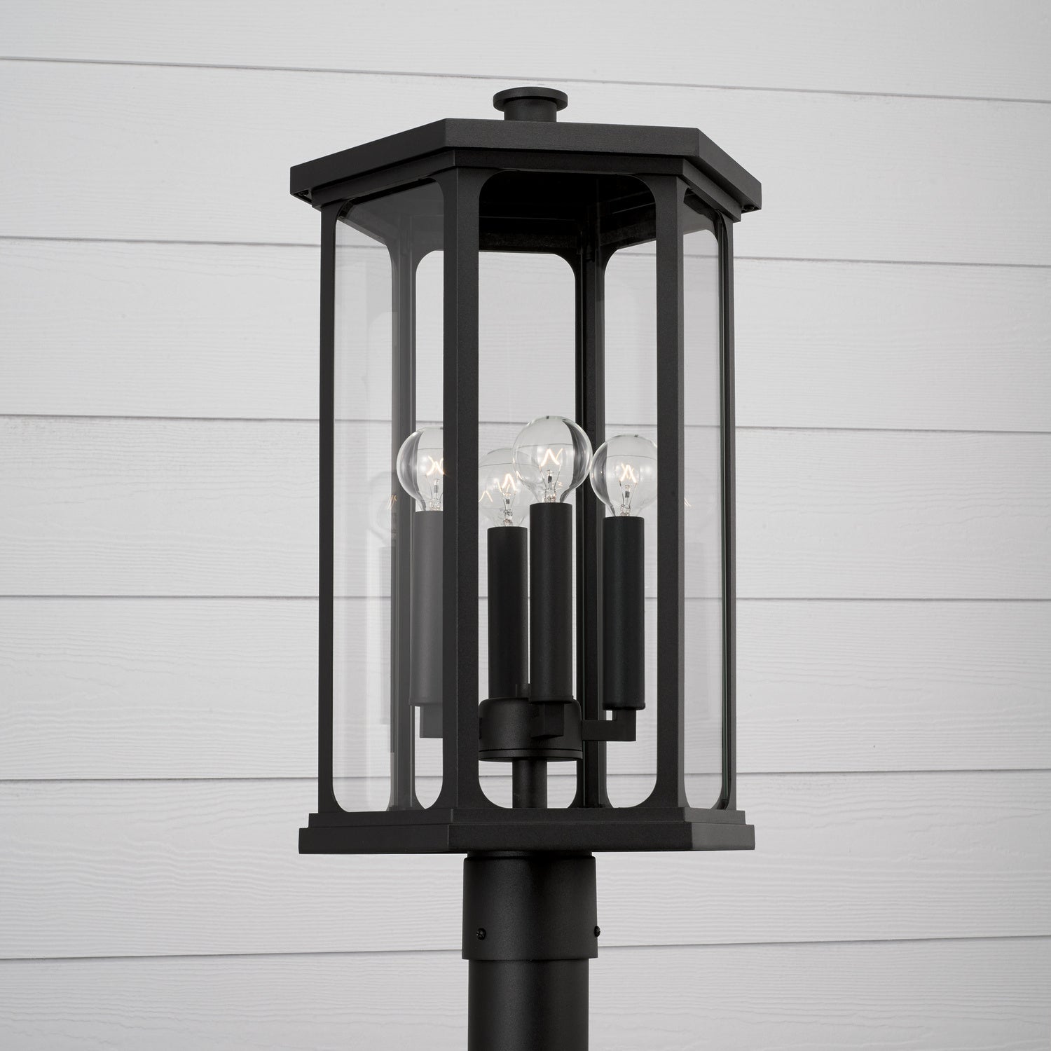 Capital Lighting 946643BK  Walton Outdoor Black