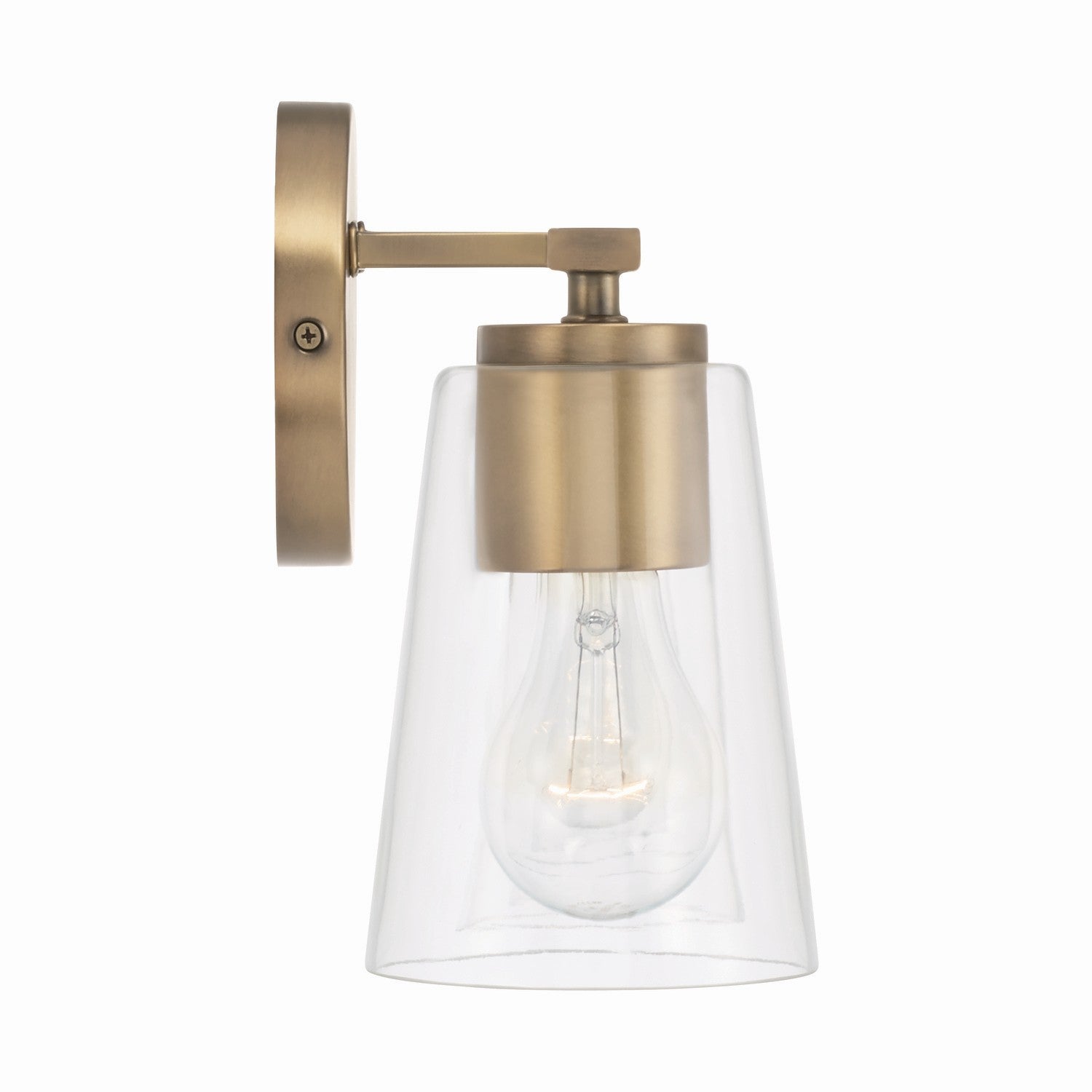 Capital Portman 148631AD-537 Bath Vanity Light 25 in. wide - Aged Brass