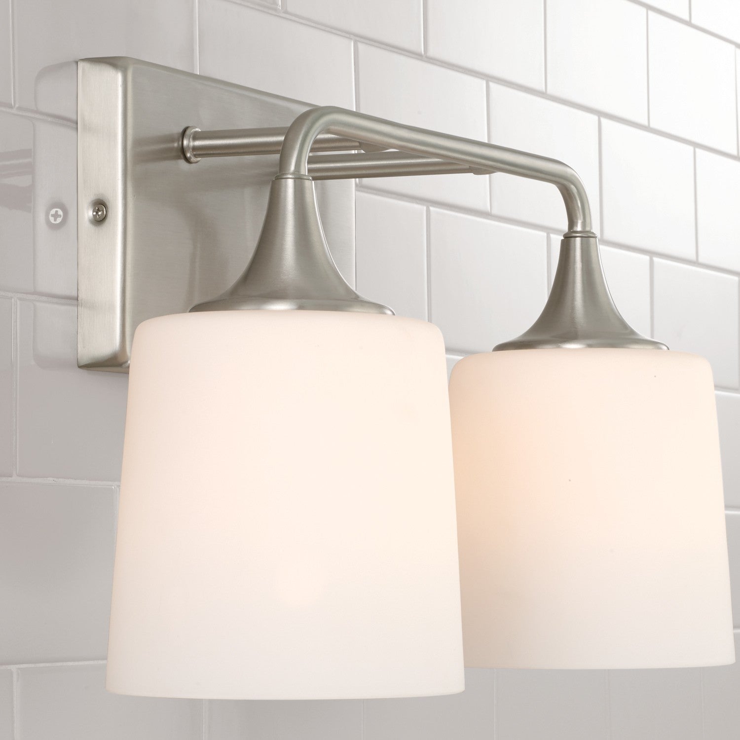 Capital Presley 148921BN-541 Bath Vanity Light 16 in. wide - Brushed Nickel