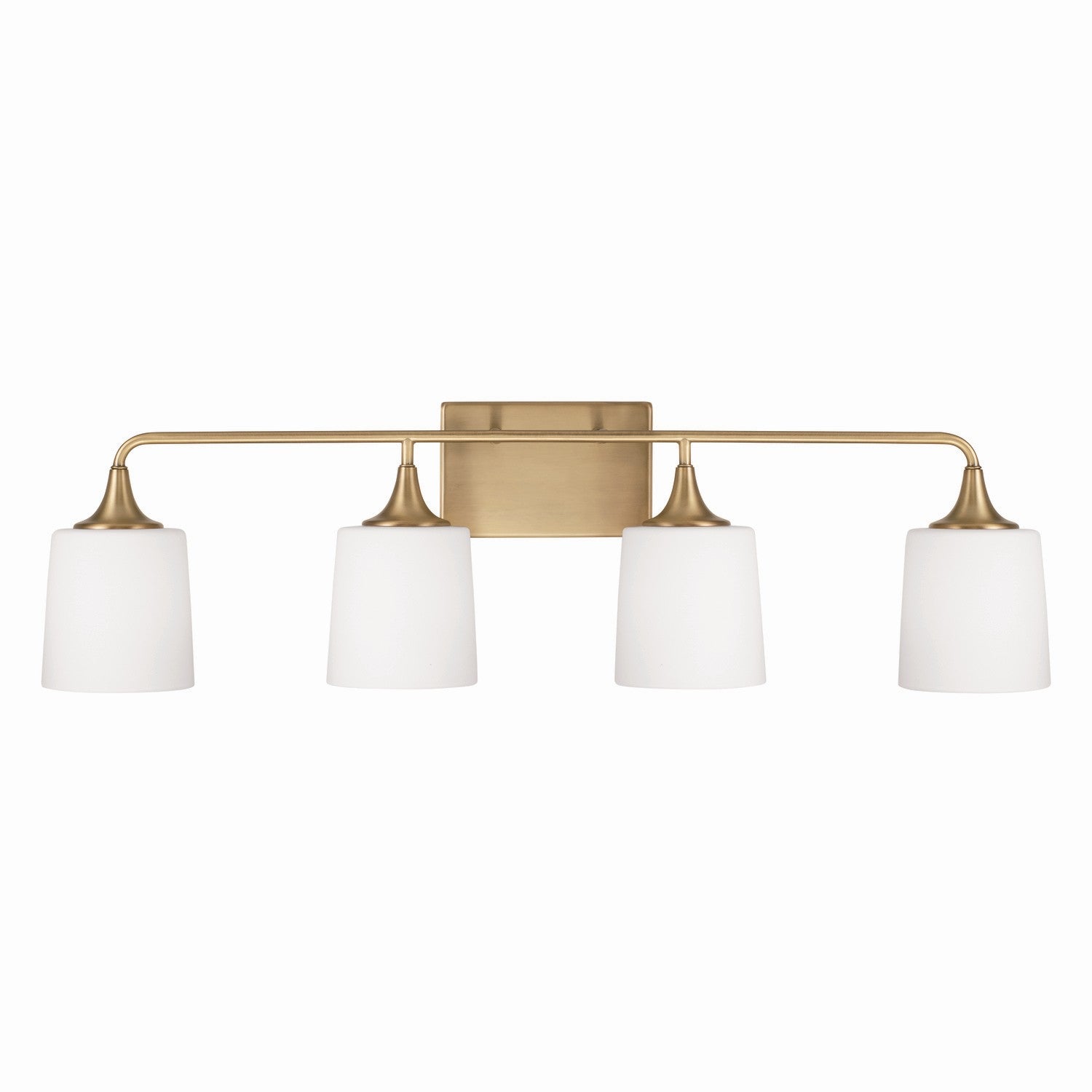 Capital Presley 148941AD-541 Bath Vanity Light 37 in. wide - Aged Brass