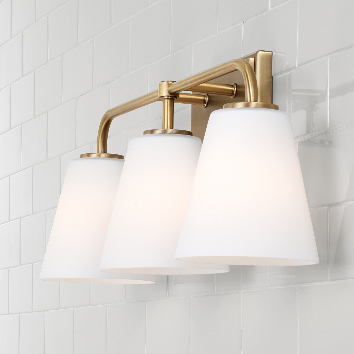 Capital Brody 149431AD-543 Bath Vanity Light 24 in. wide - Aged Brass