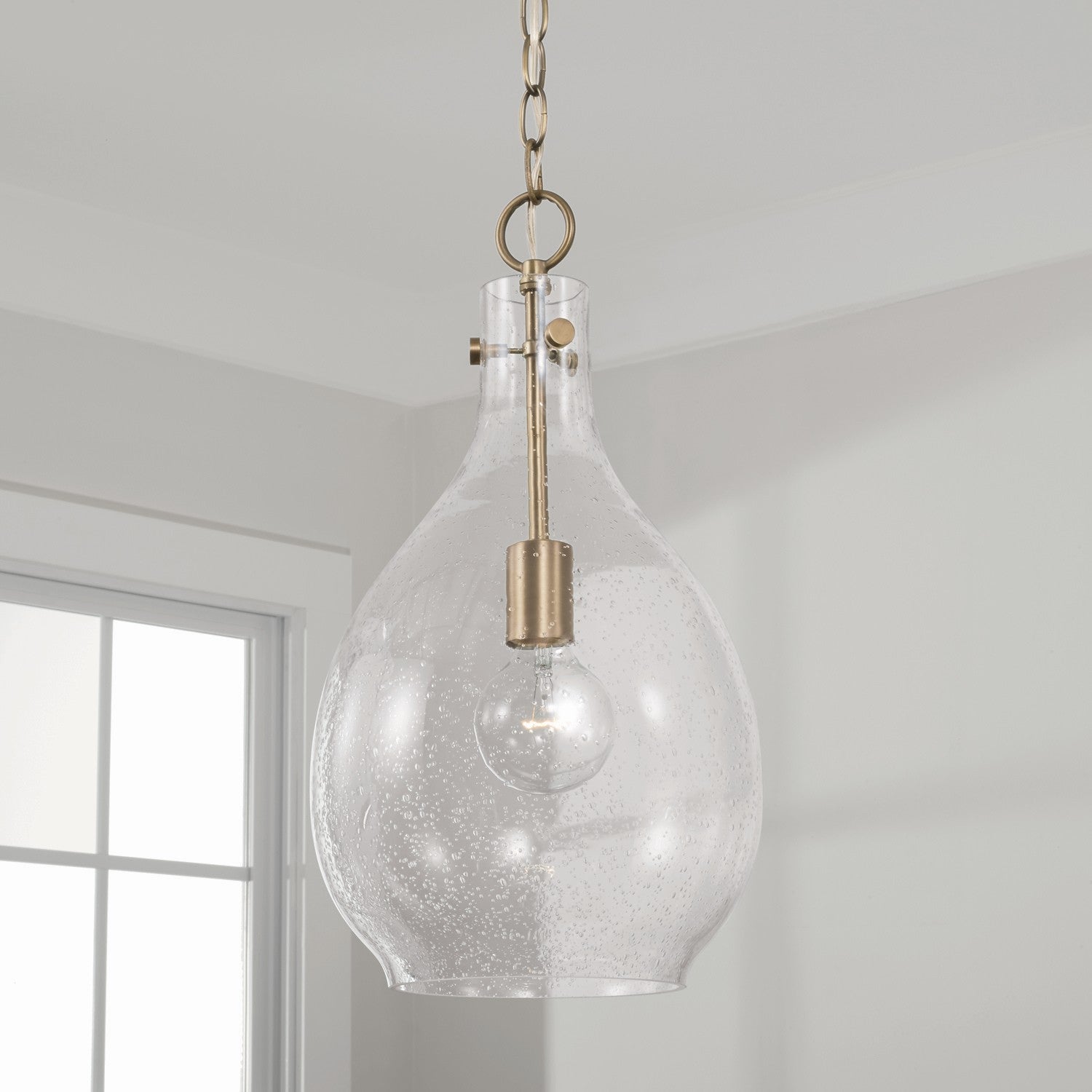 Capital Brentwood 349011AD Pendant Light - Aged Brass