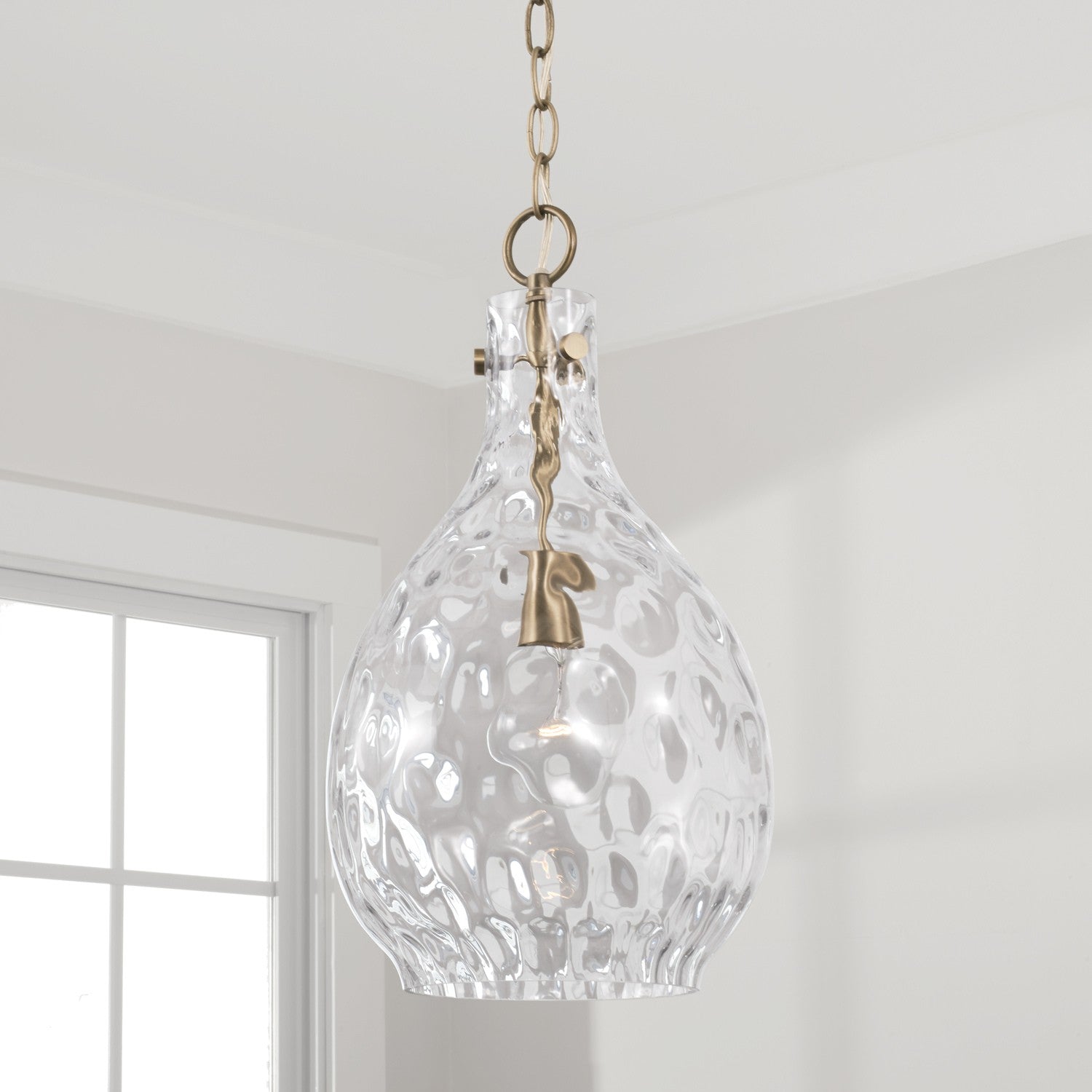 Capital Brentwood 349012AD Pendant Light - Aged Brass