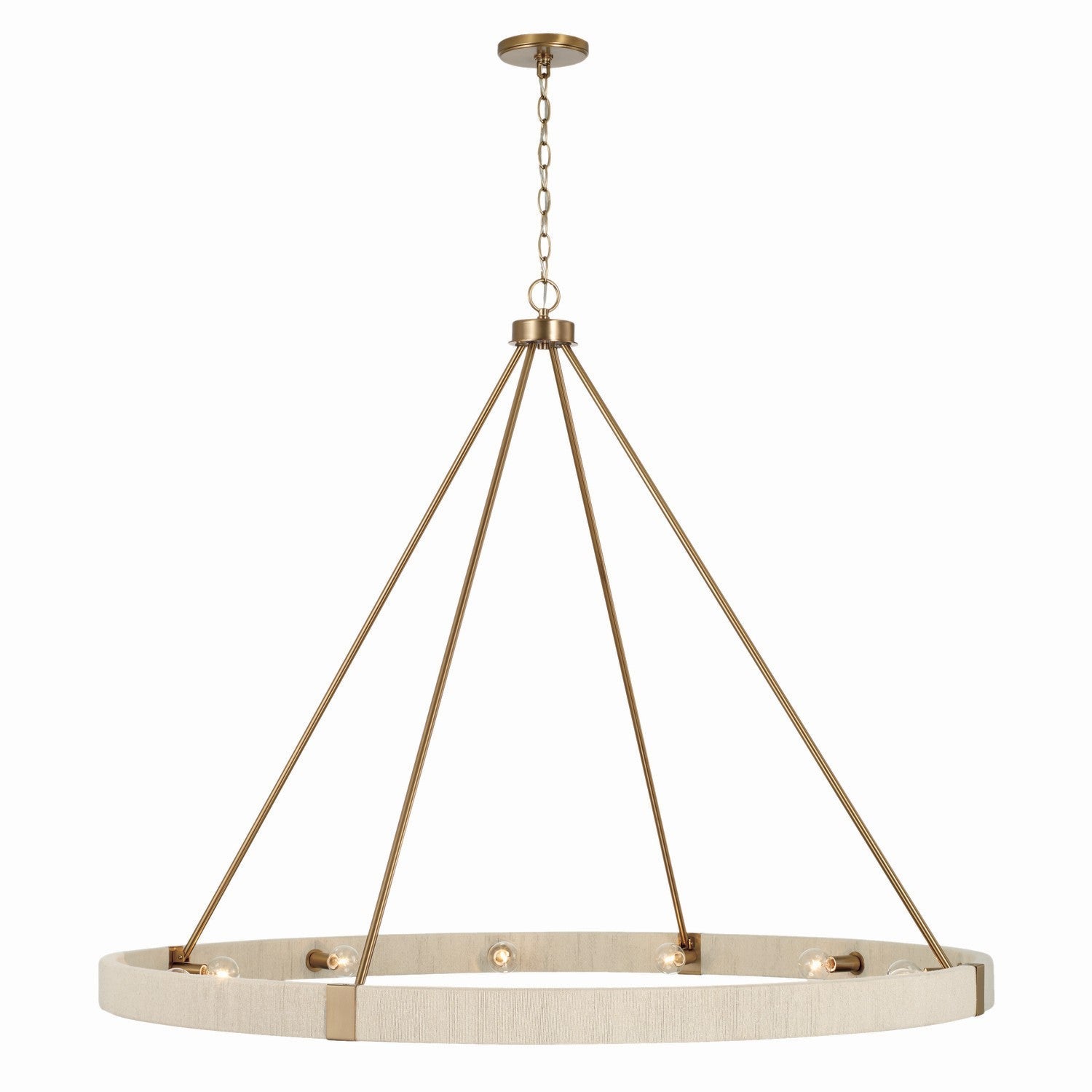 Capital Delaney 449801MA Chandelier Light - Matte Brass