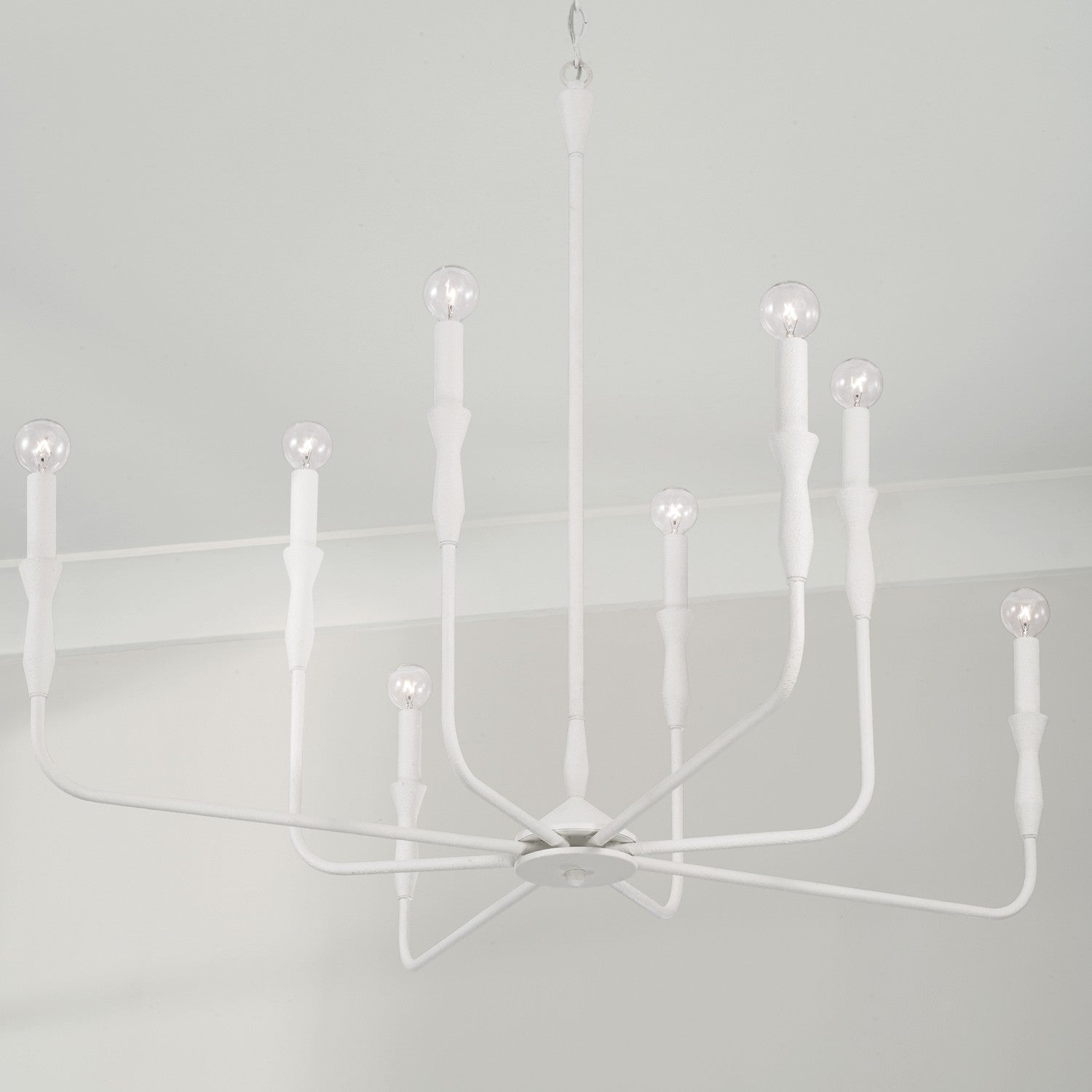 Capital Paloma 450381XW Chandelier Light - Textured White