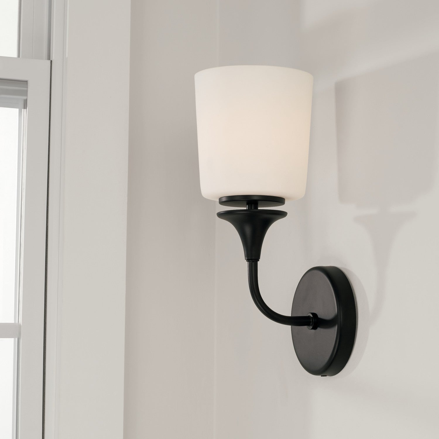 Capital Presley 648911MB-541 Wall Sconce Light - Matte Black