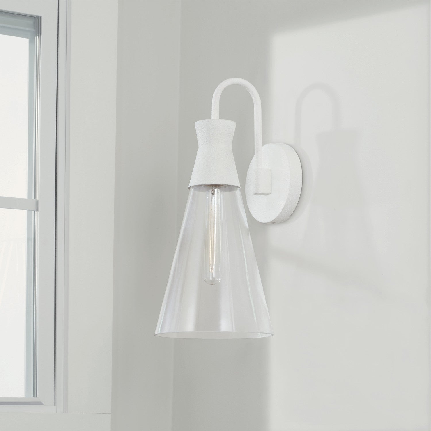 Capital Paloma 650311XW Wall Sconce Light - Textured White