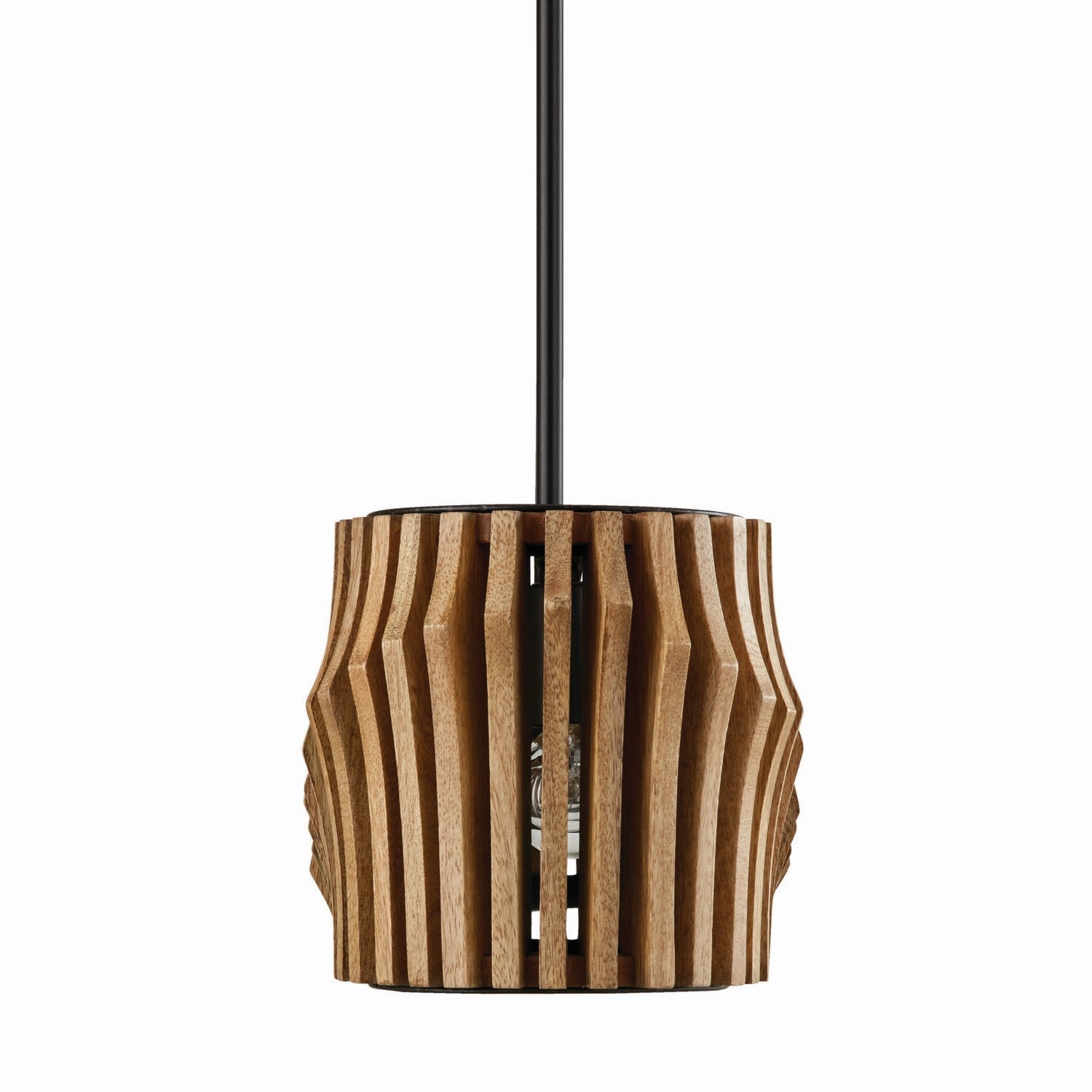 Capital Archer 844661WK Pendant Light - Light Wood and Matte Black