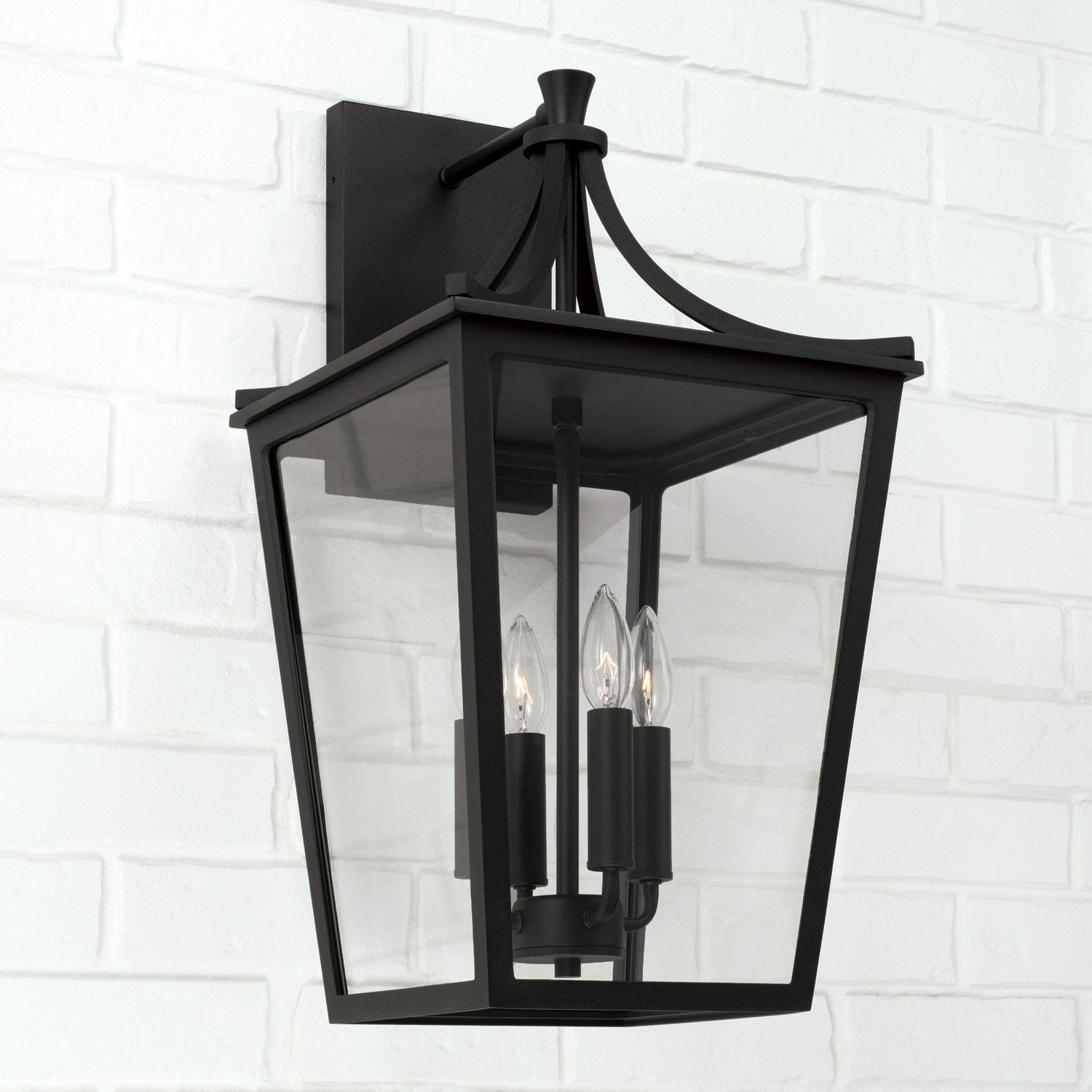 Capital Lighting 947941BK  Adair Outdoor Black